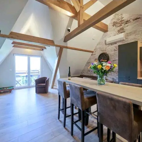 LOFT neuf avec bain jacuzzi et terrasse, hotel v destinaci Colmar