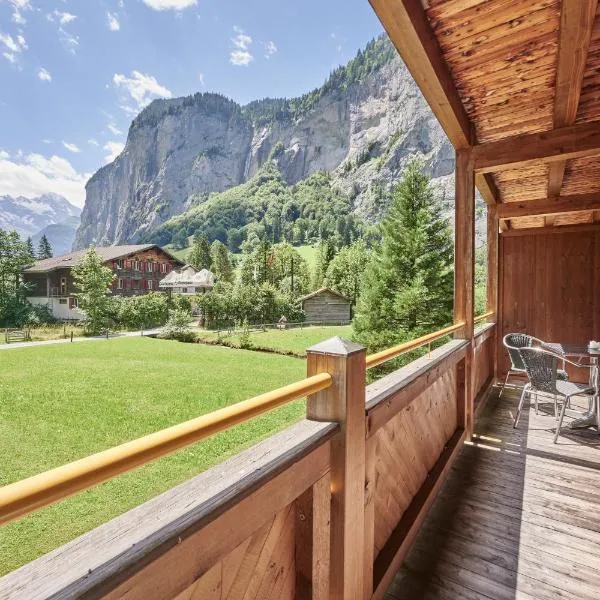Apartment Silberhorn, outstanding view, spacious, family friendly, hôtel à Lauterbrunnen