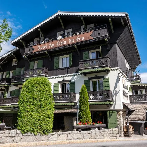 Au Coin Du Feu – hotel w mieście Megève