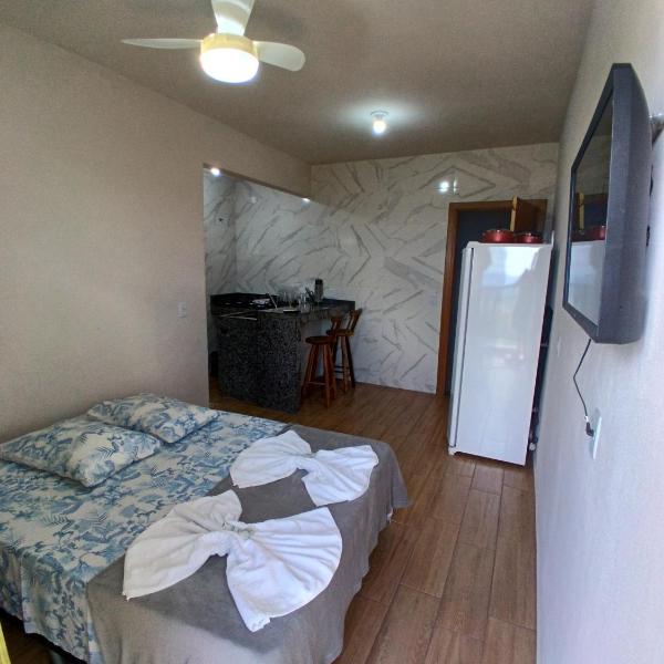 FLAT 2 COM AR CONDICIONADO E VARANDA- Avenida Hospedagem - Foto 5