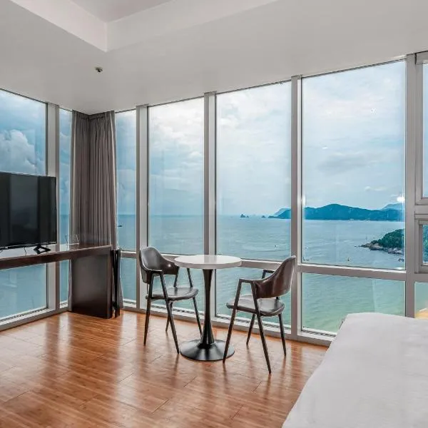 Haeundae Seacloud Hotel Residence, hotell sihtkohas Haeun-t'ae