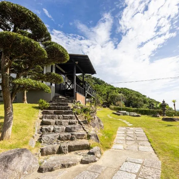 Keiko"s Home 宮浦一日一組限定海の絶景オーシャンビューのラグジュアリー別荘2000m2BBQ可海釣公園、福岡市のホテル