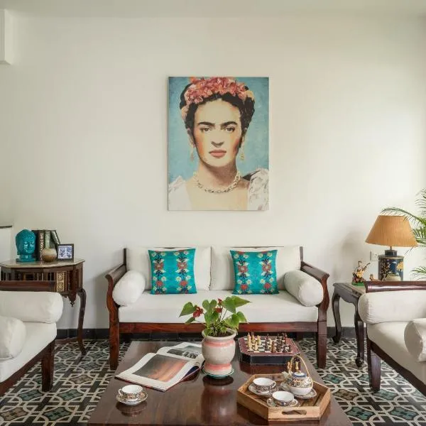 El Rocio Estate 2bhk in Assagao with Common pool, Free Parking,8 min away from Vagator, hotel v destinaci Assagao