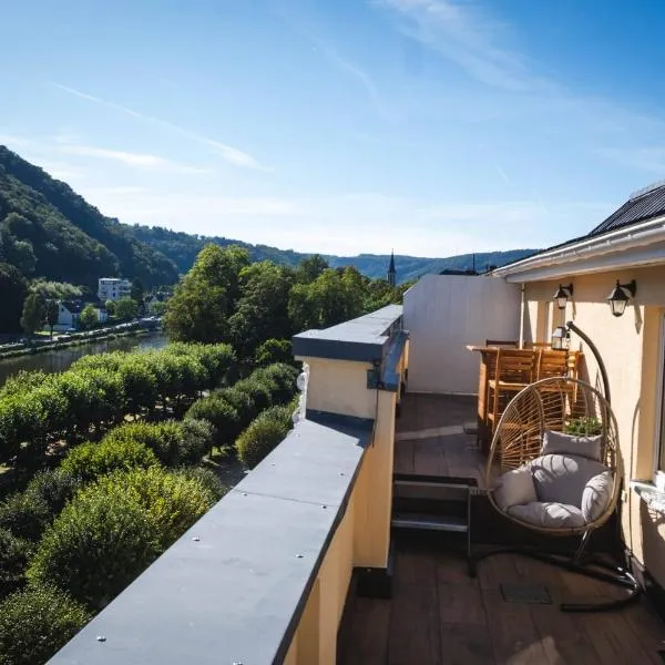 Apartment am Kurpark mit traumhafter Terrasse, hotell i Bad Ems