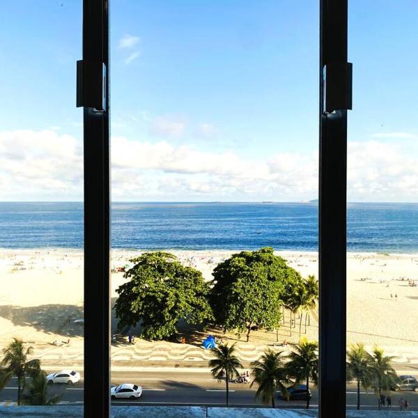 Apartamento de frente para o mar de Copacabana