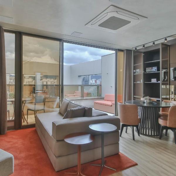 Loft alto padrão com varanda. - Foto 5