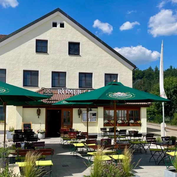 Römercastell Wirtshaus & Hotel, hotel in Emsing