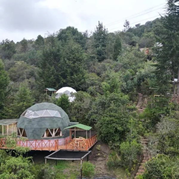 Glamping El Edén Guasca Cundinamarca, מלון בגואסקה