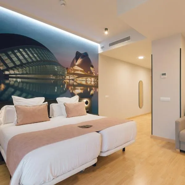Palau Suites & Apartments、バレンシアのホテル
