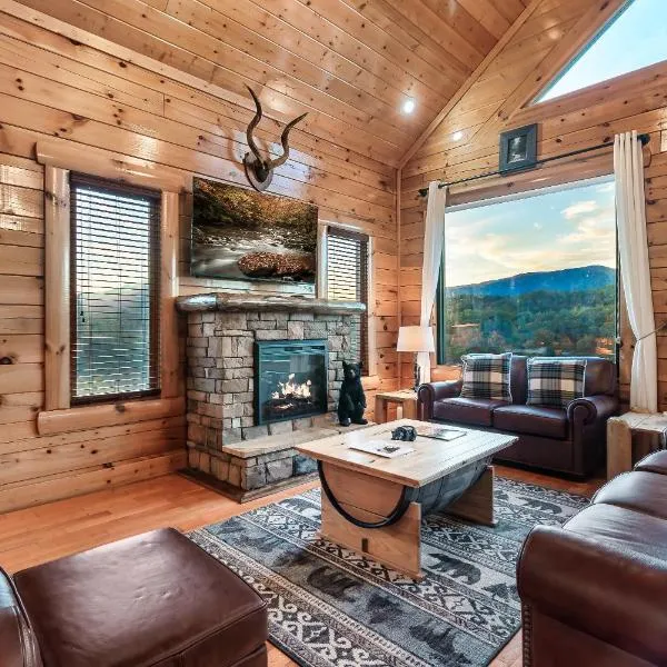 Epic Mountain Views, Hot Tub, Game Room, Sleeps 10, hotel in Sevierville