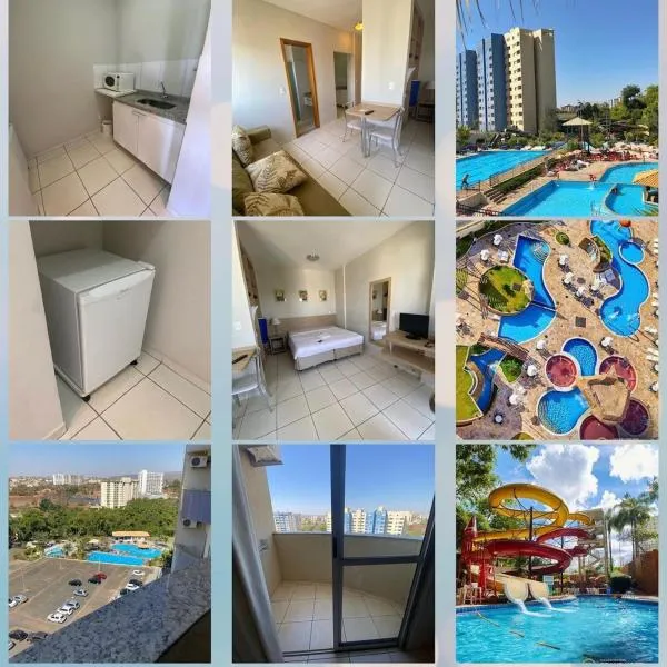 Flat Caldas Novas - Golden Dolphin Express, hotel in Caldas Novas