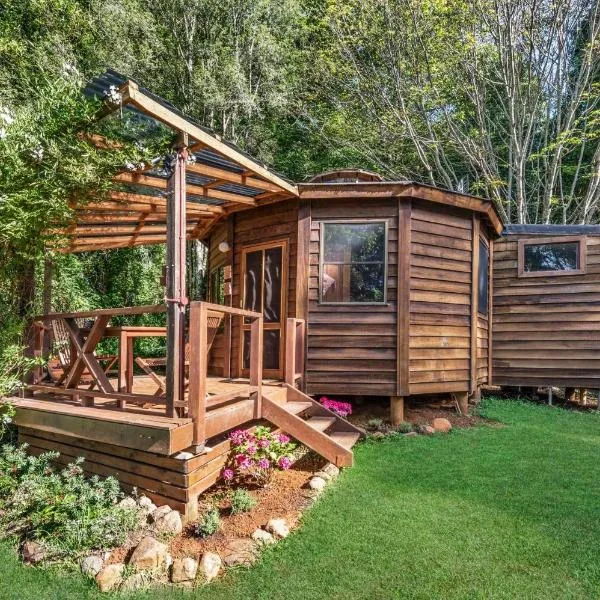 The Yurt at Lothlorien, hotelli kohteessa Upper Kangaroo River