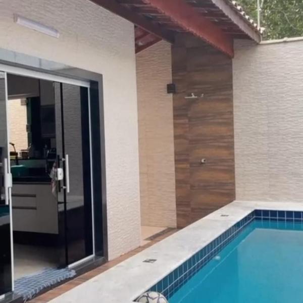 Casa com piscina em praia grande piscina aquecida - Foto 3