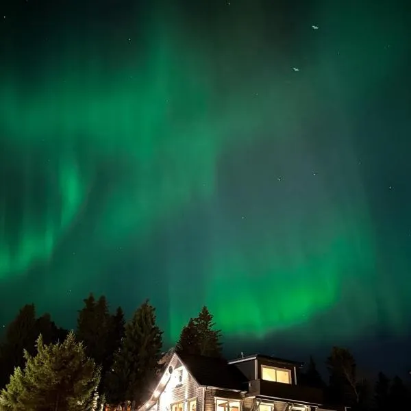 Sentral 4-roms leilighet i Trollbakken, hotel em Tromsø