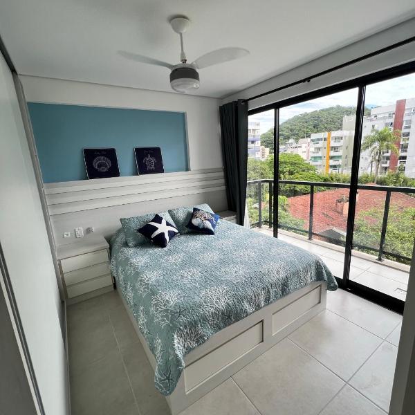 Lindo e moderno Apto SUNNY 203 com AC 1 quadra da praia - Foto 2