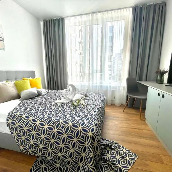 Люкс апартаменти в затишному ЖК бізнес класу, hotel di Kiev
