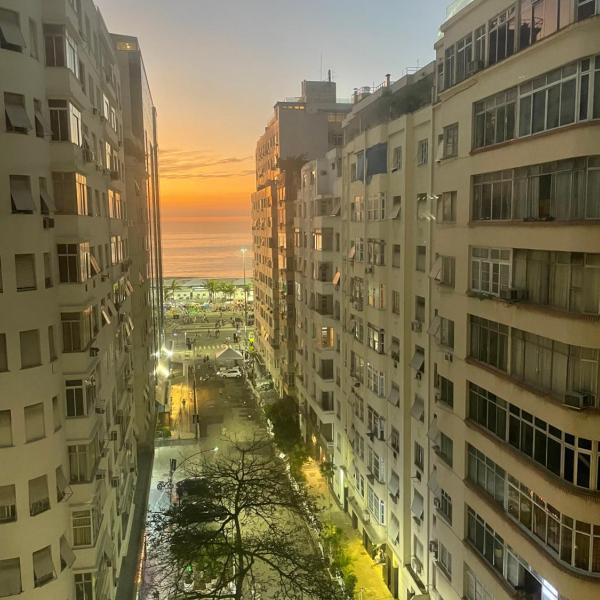 Apartamento Copacabana, Vista para o mar e com garagem