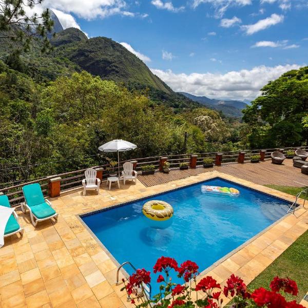 Casa em Araras: Piscina, sauna e serviço incluído!