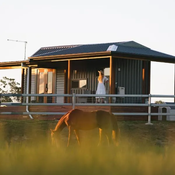 Yamba Tiny House Irene、Palmer Islandのホテル