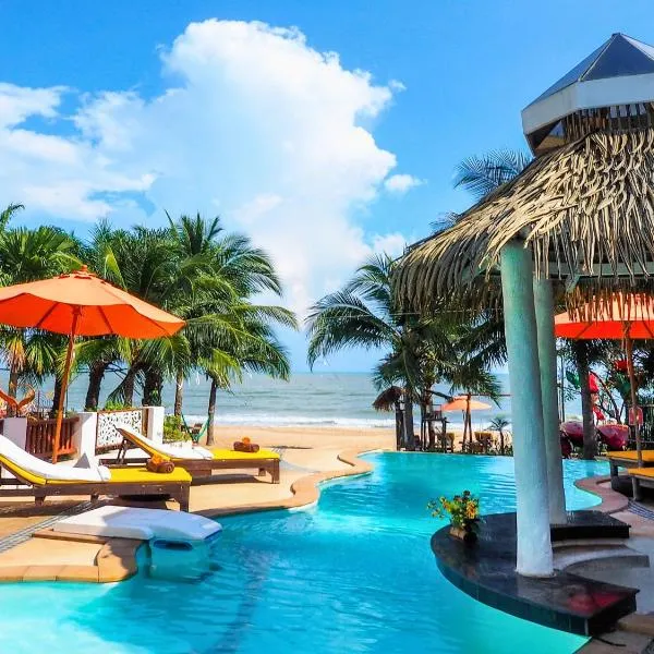 Viesnīca Vartika Resovilla Kuiburi Beach Resort and Villas pilsētā Ban Bo Nok