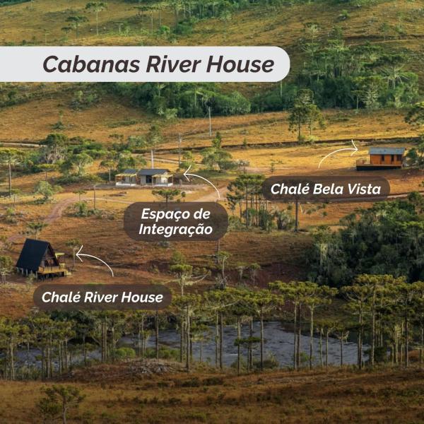 Cabanas River House Urubici - Chalé River House e Chalé Bela Vista - Foto 2