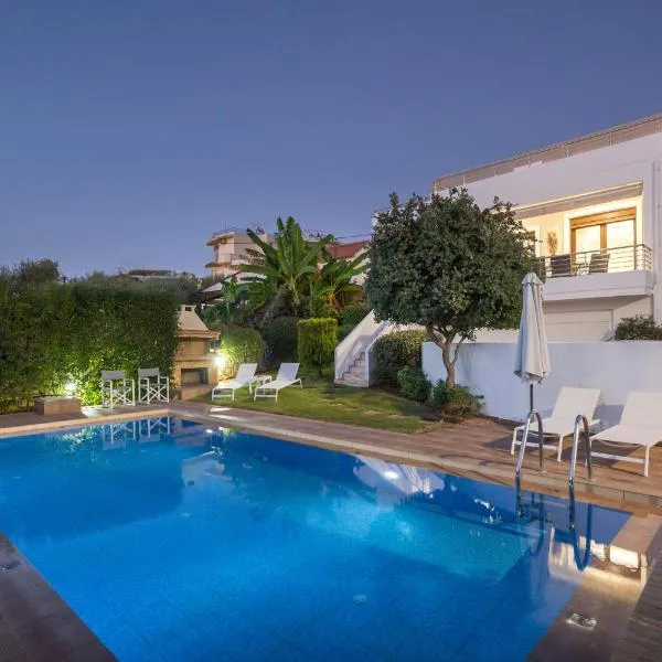 Villa Katerina, hotel ve městě Chania
