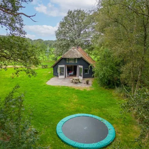Prachtig vrijstaand familiehuis op groot perceel, hôtel à Scherpenzeel
