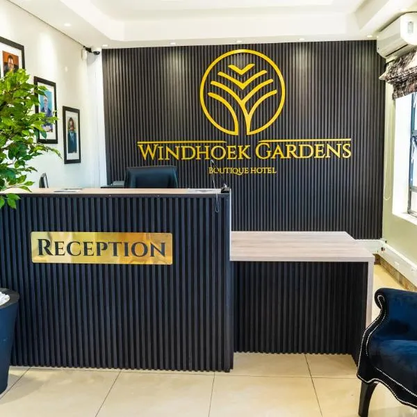 Windhoek Gardens Boutique Hotel, hotel v mestu Augustinium