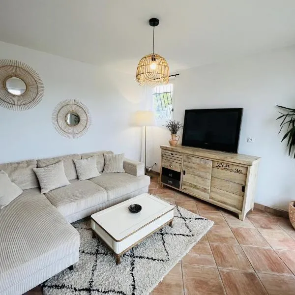Les cigales - souplex cosy et calme, hotel in Mas-Saintes-Puelles