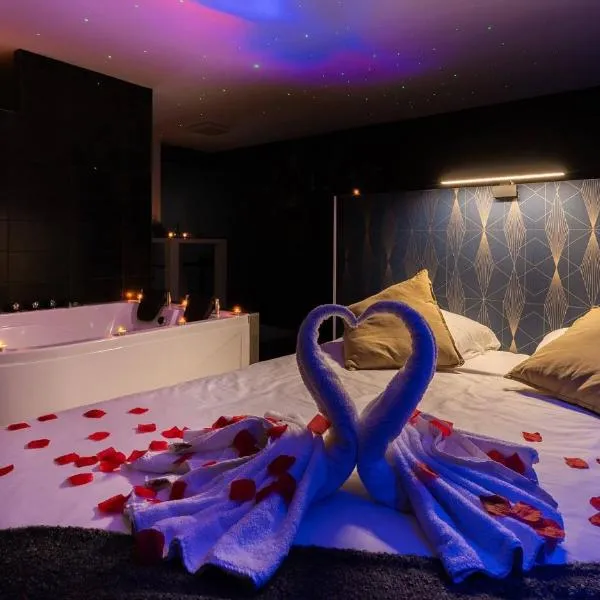 Suite Boréale 50m2 spa privatif., hotel v destinaci Nancy