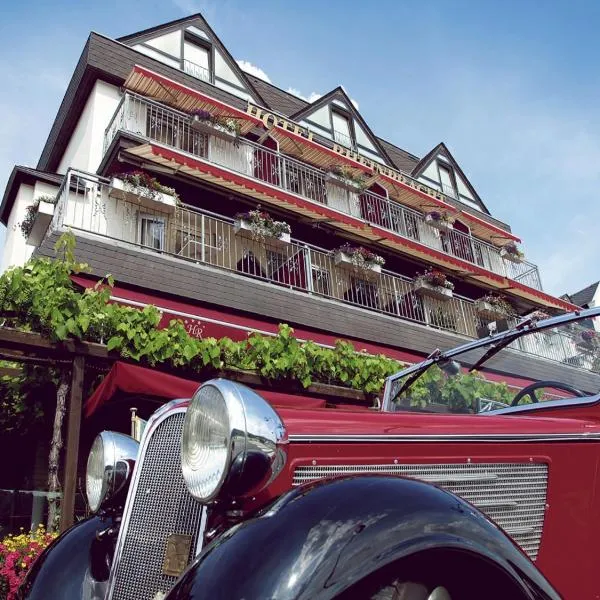 Hotel Garni Rheinpracht, hotel a Emmelshausen