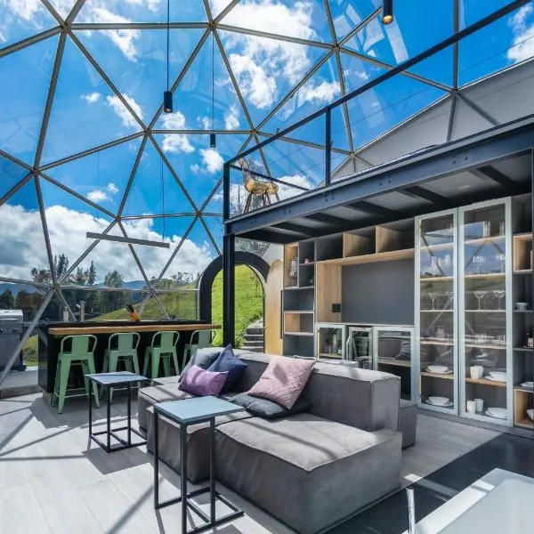 Mirror Glamping, ξενοδοχείο σε Sesquilé