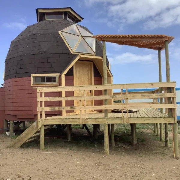 Viesnīca Hermoso Domo con vista al Mar en Horcón pilsētā Orkona