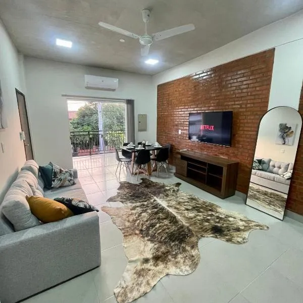 Amplio departamento a estrenar en Asunción, excelente ubicación, hotel v destinaci Asunción
