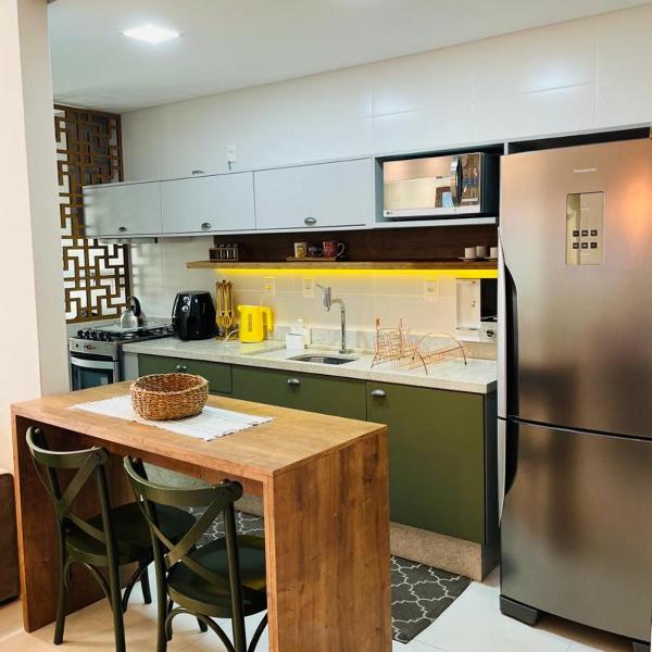 Apartamento na Praia de Palmas com garagem