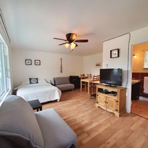 Les Petits Studios du bord de l'eau, hotel v destinaci Saint-Joseph-de-la-Rive