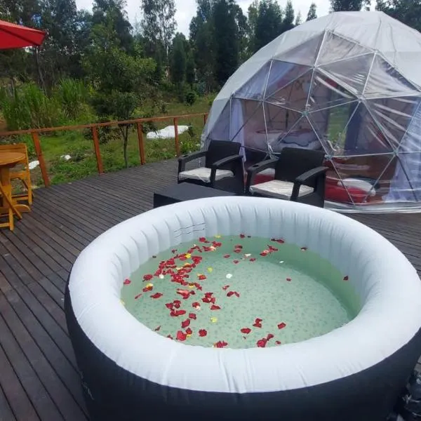 Domo -glamping luna, hótel í Ráquira