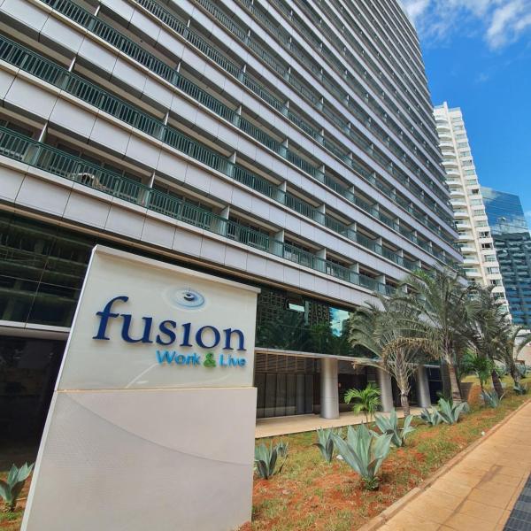 FLAT FUSION EXPRESS, SHN QUADRA 1 BLOCO D, AO LADO DA ESPLANADA DOS MINISTÉRIOS, SMART-TV, WI-FI, FILTRO DE ÁGUA, PISCINA, ACADEMIA, SAUNA, ESTACIONAMENTO GRÁTIS, ESTAÇÃO DE RECARGA DE CARRO ELÉTRICO, RECEPÇÃO 24 hs BY REI DOS FLATS