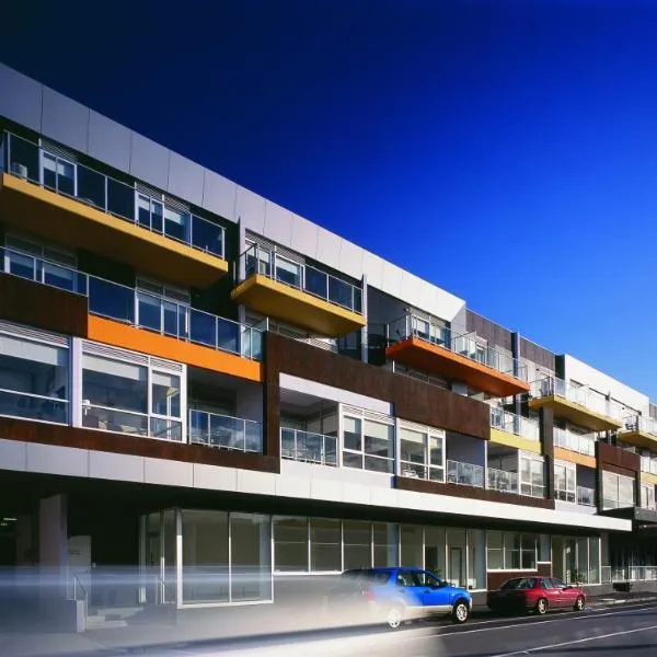 St Kilda Central Apartments、メルボルンのホテル