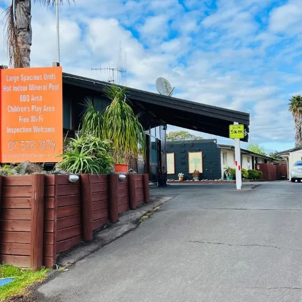 18th Avenue Thermal Motel, hotell sihtkohas Tauranga