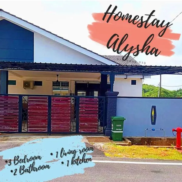 Alysha Homestay, hotel em Kampong Batu Buaya