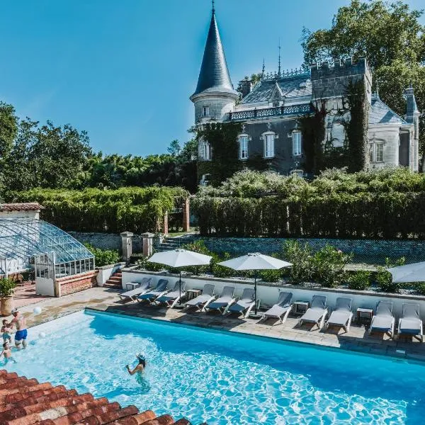 Château Belle Epoque - Chambres d'Hôtes & Gîtes, hotelli kohteessa Castets