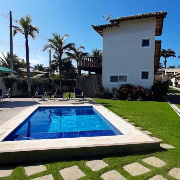 Linda casa de 2 quartos à 150m da praia de Geribá