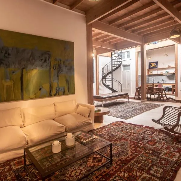 Villa with Rooftop Terrace in Barranco, hotel v destinaci Lima