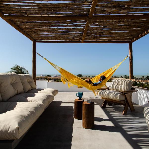 Villa Aura, piscina privativa e rooftop com vista excepcional pro mar, 150m do mar e do Rancho do Kite, Praia do Prea - Foto 2