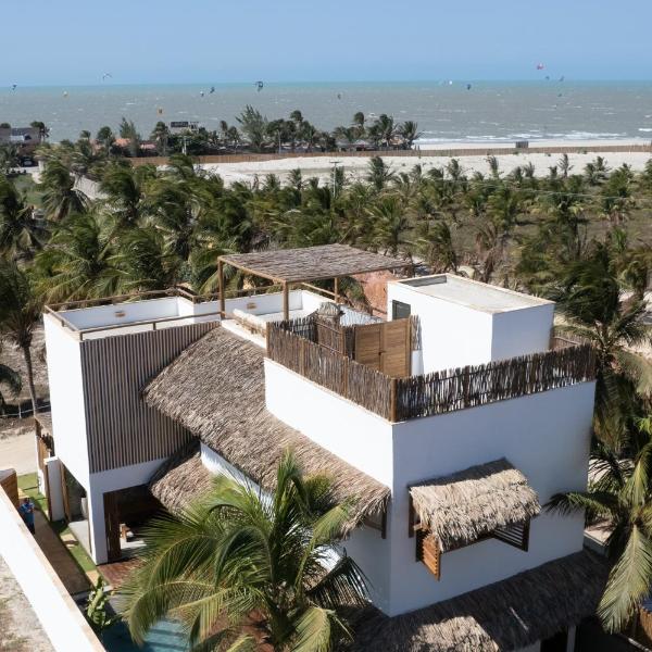 Villa Aura, piscina privativa e rooftop com vista excepcional pro mar, 150m do mar e do Rancho do Kite, Praia do Prea - Foto 5