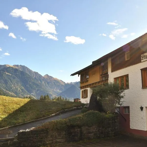 Haus Alpenglühn, hotel in Hinterstein
