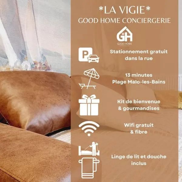 *Villa Marine*La Vigie - Duplex, hotell i Coudekerque-Branche