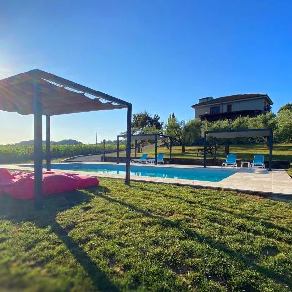 Agriturismo Casafaro Petritoli, hotell i Petritoli