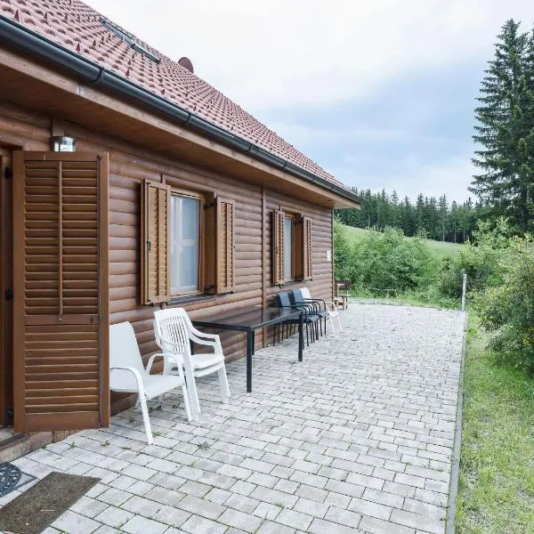Detached wooden chalet in Liebenfels Carinthia near the Simonh he ski area, hotel in Waggendorf